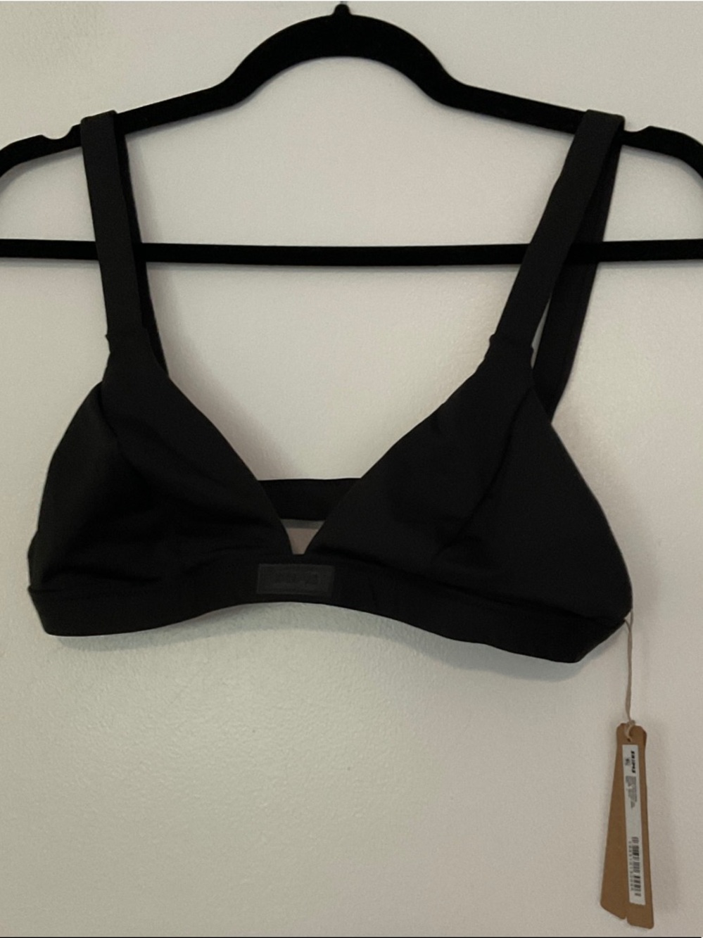 NWT skims triangle bikini top Large